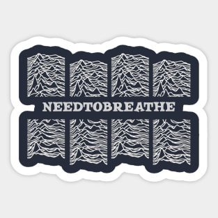 needtobreathe Sticker